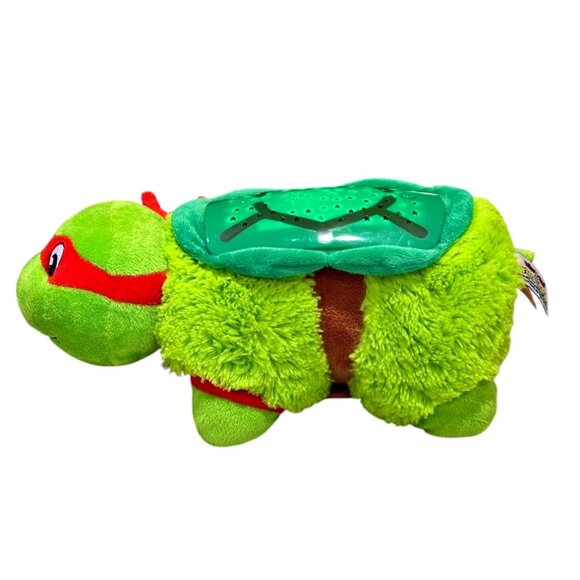 Pillow Pets Dream Lites Raphael Teenage Mutant Ninja Turtles 2013 TMNT **WORKS - Picture 5 of 12